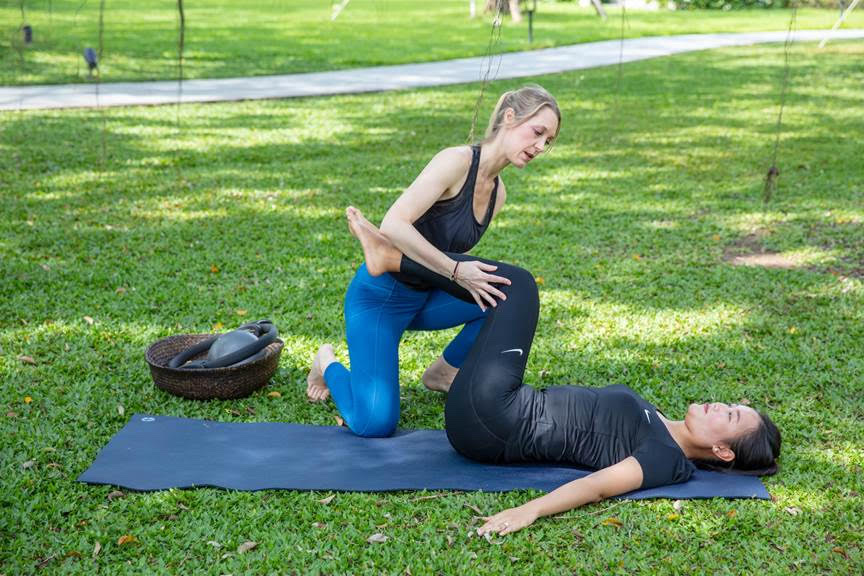 Chương trình Pilates nghỉ dưỡng 4 ngày 3 đêm tại Azerai Cần Thơ được hướng dẫn bởi huấn luyện viên Pilates kỳ cựu Amy Van Dooremalen